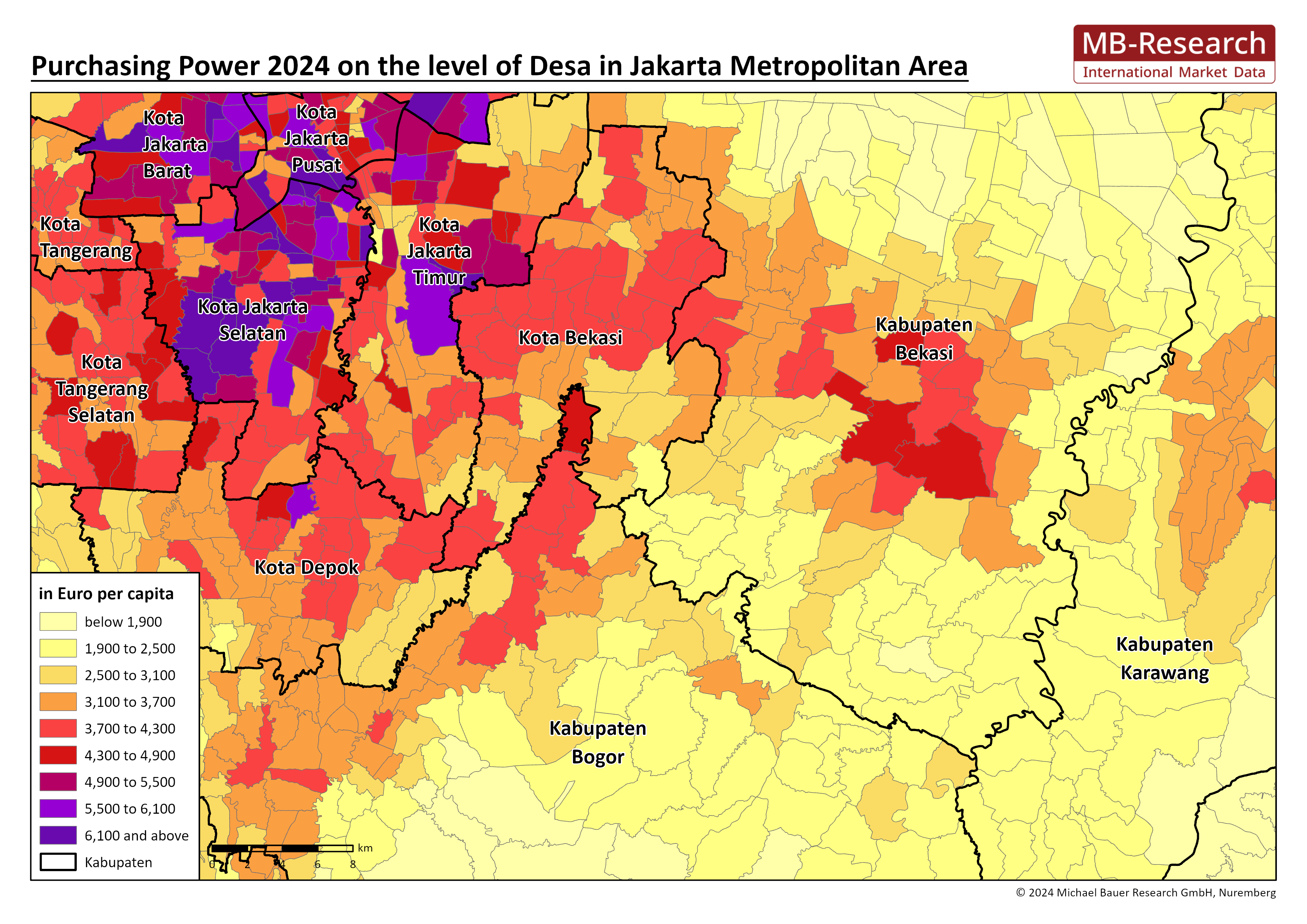 Daten-Update für Asien